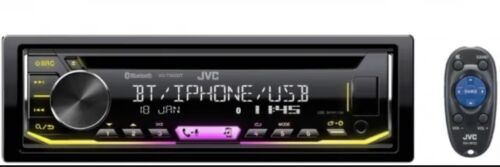 JVC Single-Din Built-in Bluetooth Dual Phone CD MP3 Android Music Playback Radio