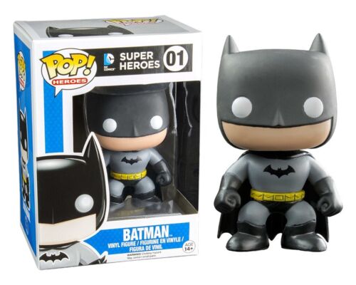 FUNKO POP! HEROES : DC COMICS SUPER HEROES BATMAN (01) VINYL BRAND NEW