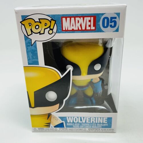 FUNKO POP! MARVEL : WOLVERINE (05) BOBBLE HEAD VINYL BRAND NEW