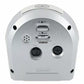 21103 Equity by La Crosse Night Vision Silent Sweep Analog Alarm Clock - Silver