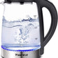 BPA-Free Stainless Steel Electric 2.0L Kettle Glass Hot Water Kettle