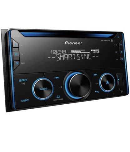 PIONEER FH- S52BT 2DIN CD- & Dubbele Bluetooth Digitale Mediaspeler met Spotify