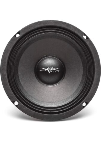 NEW SKAR AUDIO FSX65-4 300-WATT SINGLE 6.5-INCH 4 OHM MIDRANGE LOUDSPEAKER | 1PC