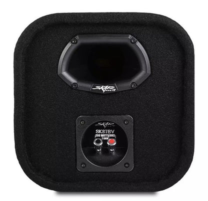 NUWE SKAR AUDIO SK8TBV ENKEL 8" 400W MAKS KRAG DUBBELE STEMSPOEL GEVENTILEERDE BASBUIS