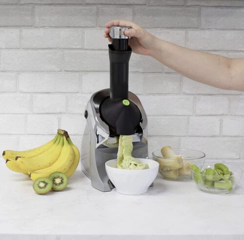 Yonanas Deluxe Vegan Nie-suiwel Bevrore Vrugte-roomysnageregmaker I Grys