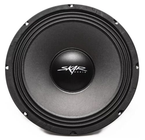 SKAR AUDIO FSX10-8 400-WATT SINGLE 10-INCH 8 OHM MID-RANGE HIGH END LOUDSPEAKER