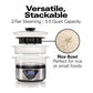 Hamilton Beach Digital Food Steamer w/  Stackable Two-Tier Bowls 5.5 Qtz | New