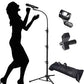 Microphone Stands Tripod 360°Gooseneck Mic Stand Boom Adjustable Height 32-68”