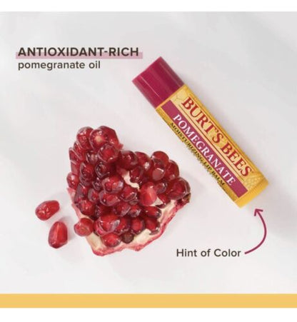 Burt's Bees Hydraterende Lipversorging 100% Natuurlik, Supervrug (4 Pak)