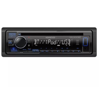 Kenwood Enkel DIN Bluetooth CDAM/FM USB Hulp Invoer Motorontvanger KDCMP378BT