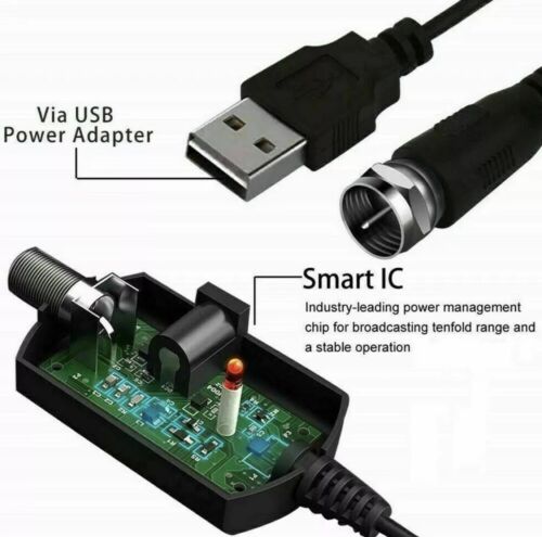 TV Antenna Digital HD Antena Indoor 5600 Miles Range HDTV 1080P 4K 13ft Cable!!!