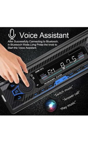 Single Din Car Stereo #7812 Bluetooth Radio,SWC/Subwoorf/BT USB | BRAND NEW