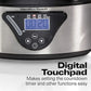 Hamilton Beach Digital Food Steamer w/  Stackable Two-Tier Bowls 5.5 Qtz | New