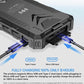 UNIVERSAL Solar Fast Charger 38800mAh, Wireless Charger - Black