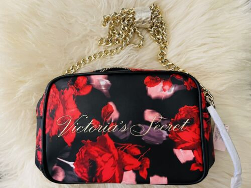 VICTORIA SECRET LIMITED EDITION RED ROSES PRINT WOMEN SLING  BAG | NEW WITH TAG