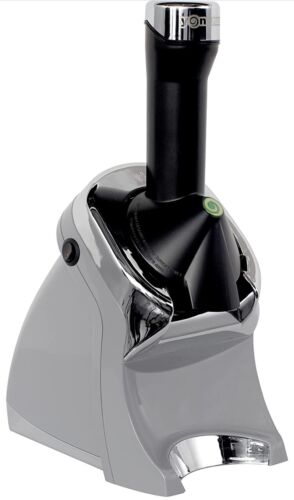 Yonanas  Deluxe Vegan Non-Dairy Frozen Fruit Soft Serve Dessert Maker I Gray