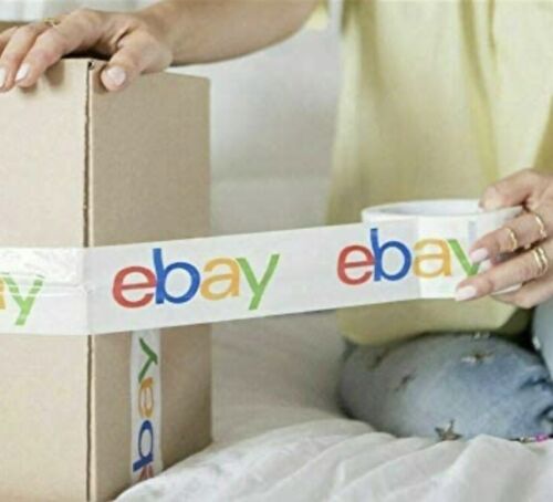 EBAY Heavy Duty White Packaging Tape, 2” x 22.2 yd, Core, 6 ROLLS | NEW SEALED