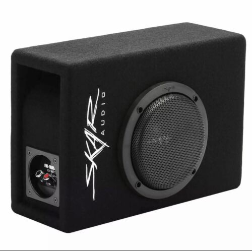 NEW SKAR AUDIO EVL-1X65D4-V-LP 6.5" 400W LOW-PROFILE LOADED PORTED SUB ENCLOSURE