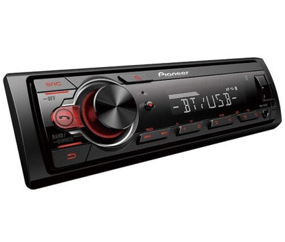 PIONEER SINGLE DIN Bluetooth USB MP3 Auxiliary AM/FM ANDROID Compatible - NEW