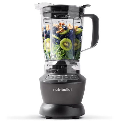 NutriBullet Kosvoorbereiding, en Vriesvermenging, 1.9 Liter, 1200 Watt - Donkergrys