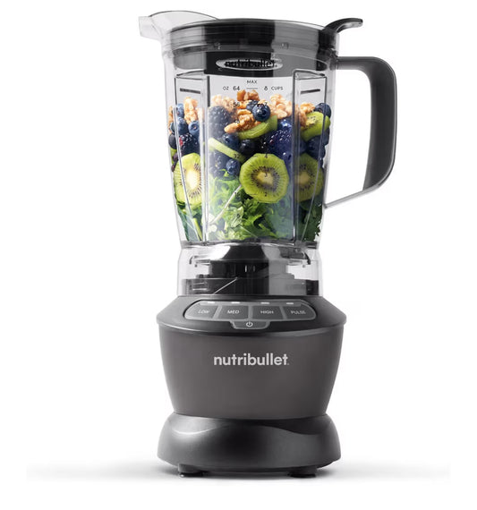 NutriBullet Kosvoorbereiding, en Vriesvermenging, 1.9 Liter, 1200 Watt - Donkergrys