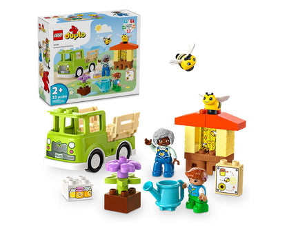LEGO DUPLO Town Versorging van Bye en Korwe Leerspeelding, 2 Figure en 'n Rybare Vragmotor - 10419