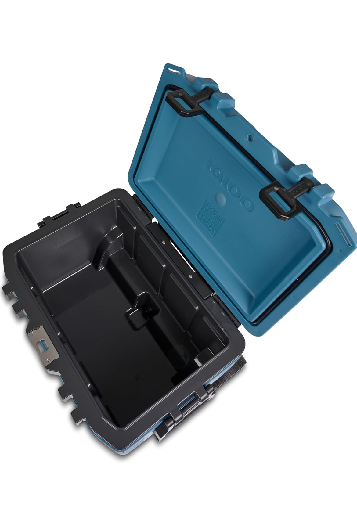 Igloo Trailmate 52Qt Wheeled Cooler, Insulated Hard Shell Ice Chest - Modern Blue