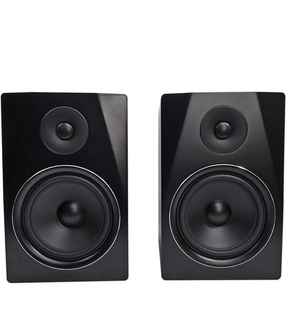 Rockville (2) APM8B 8" Aangedrewe Studio Monitors+Aktiewe 10" Subwoofer+Stande en Kussings