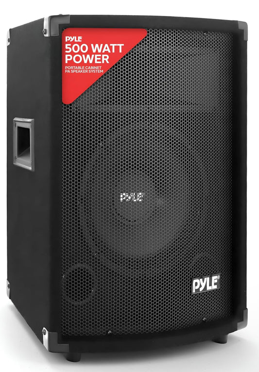 PRO 500Watt Buite Klankstelsel Voertuig Stereo Luidsprekers met 10" Laefrekwensieluidspreker, 1.5" Kapton VC, Dubbele Tweeters, 4"x10" Super Horingsmiddeltoon, Oorkruisnetwerk