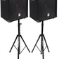 Rockville (2) RSG10 10 400 Watt 2Way 8-Ohm Passive DJ PA Speake BUNDLE
