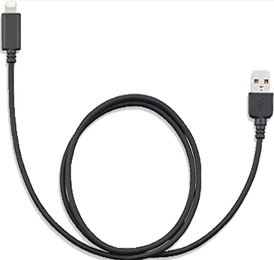 JVC KS-U62 32" Weerlig-na-USB-kabel vir iPhone – Duursame Kabel vir Musiekweergawe, Laai en Toestelbeheer – Versoenbaar met Enige USB-Toegeruste Toestelle en Ontvangers