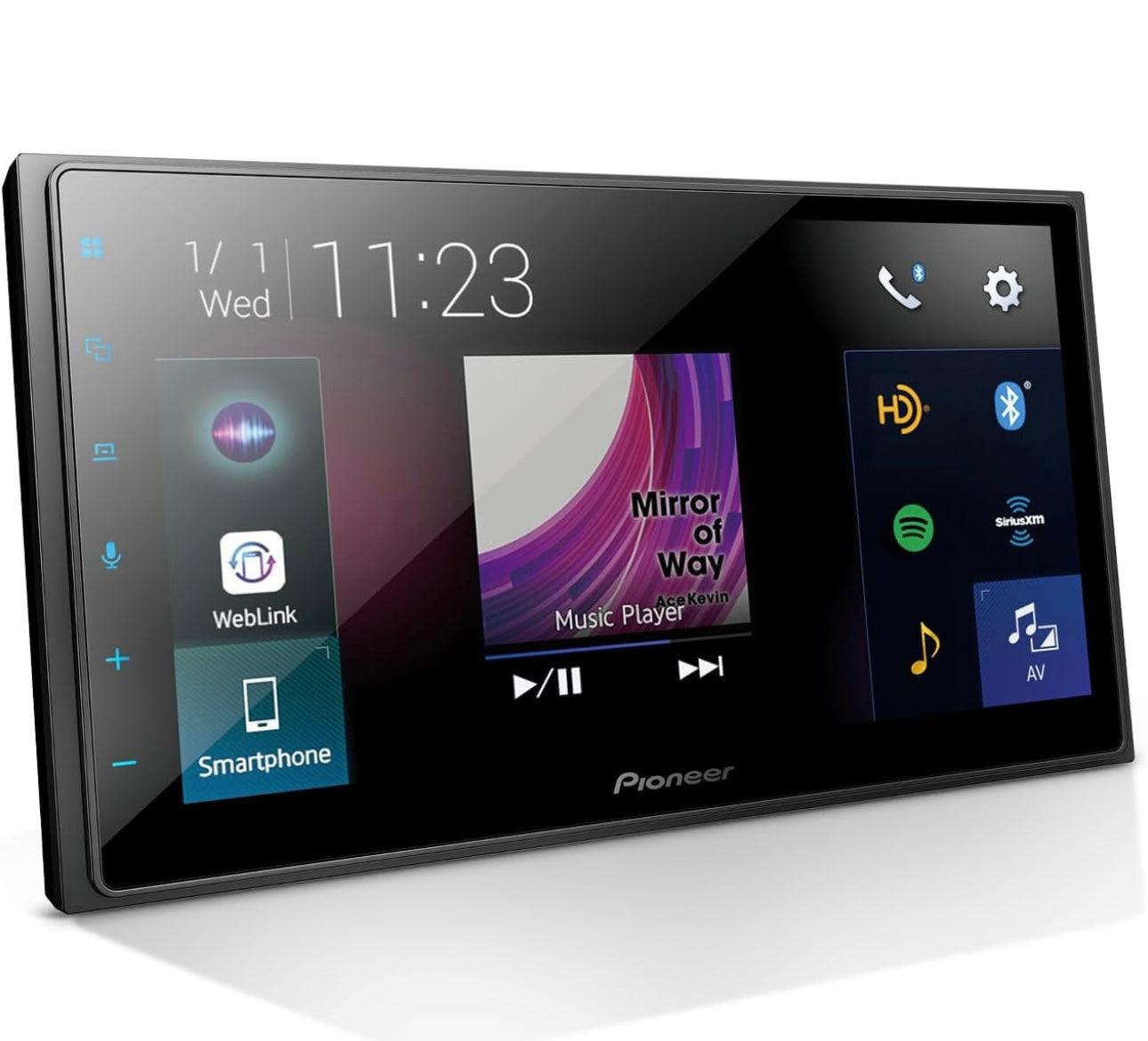 Pioneer DMH NEX Digitale Multimedia-ontvanger, met Apple CarPlay, Android Auto, Amazon Alexa Bluetooth en Agteruitry-kamera-versoenbaarheid, 6.8” Kapasitiewe Raakskerm