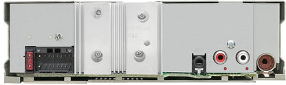 KENWOOD KDC-BT370U CD-motorstereo met Bluetooth, AM/FM-radio, USB aan die voorkant met hoë krag, ingeboude Alexa