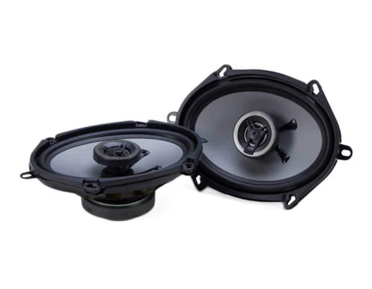 Crunch CS-5768CX 5x7 / 6x8" 250 Watt Volreeks 2-Rigting 4 Ohm Koaksiale Motorluidsprekers (2 Pak)