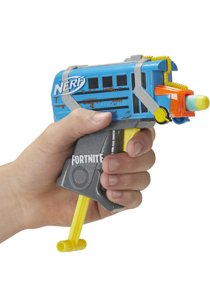 Nerf MicroShots Fortnite Rainbow Smash - Mini Dart-Firing Blaster and 2 Official Elite Darts - for Youth, Teens, Adults