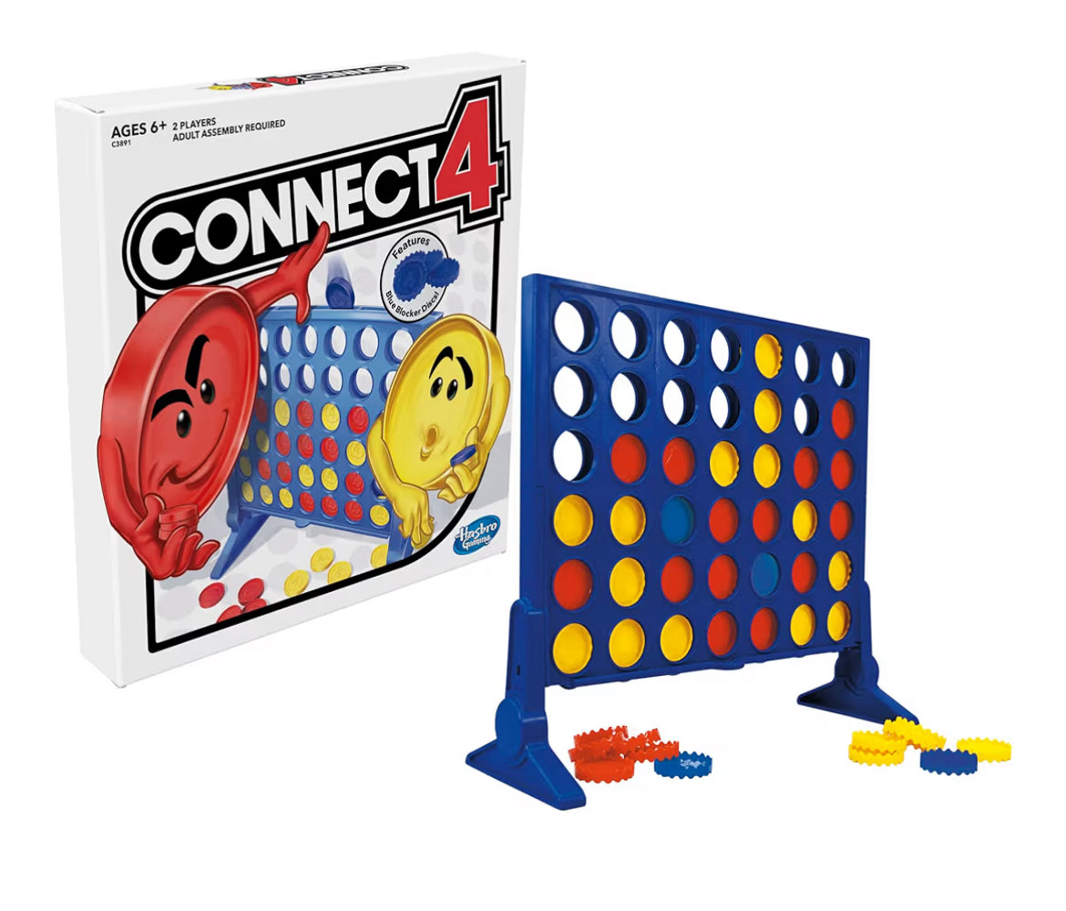 Hasbro Gaming Connect 4 Strategy Board Game for Ages 6 and Up