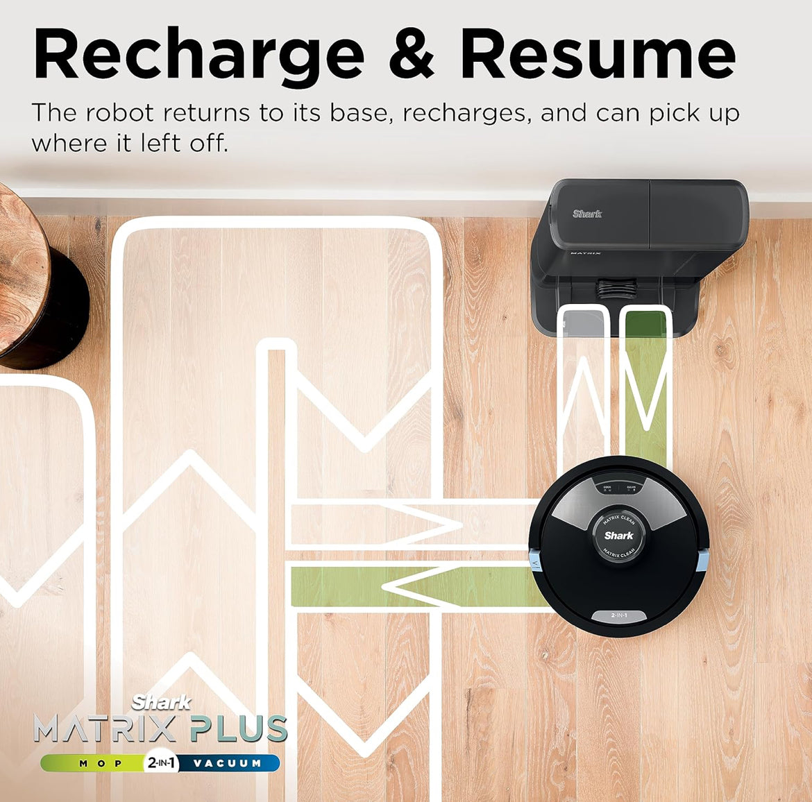 Shark Matrix Plus 2in1 Robot Vacuum & Mop with Sonic Mopping, Matrix Clean - WIFI