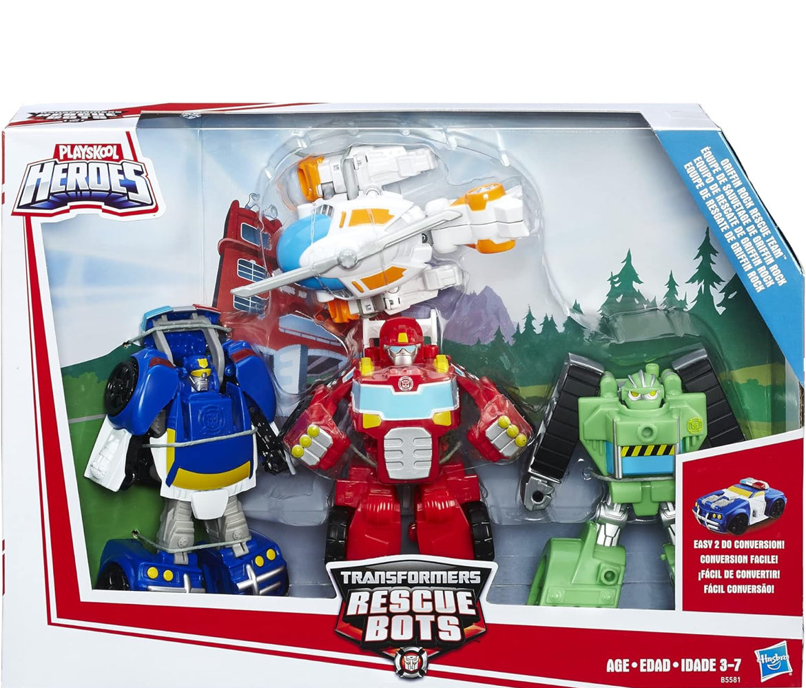 Transformers Rescue Bots Griffin Rock Team Action Figures