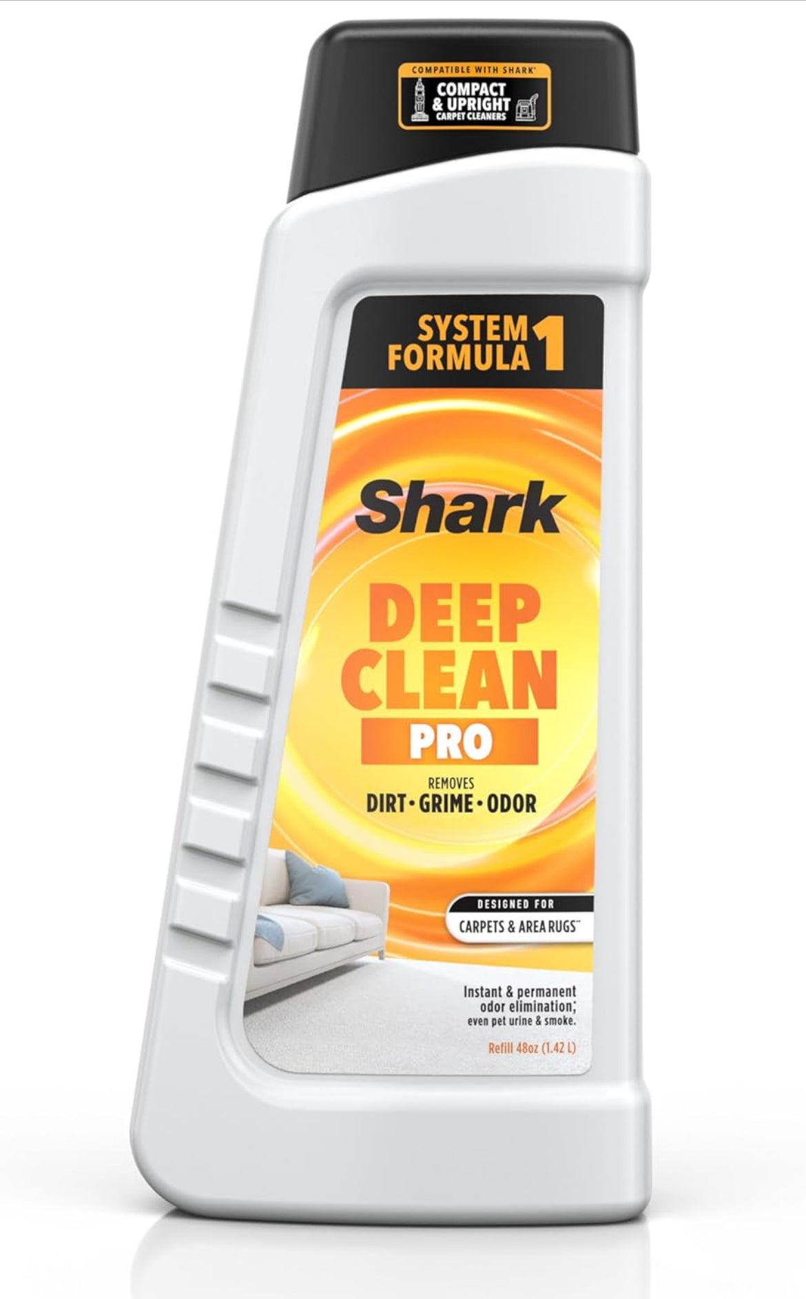 Shark CarpetXpert Deep Clean Pro Formula for All Shark Upright & Portable Carpet Cleaners - 48oz