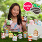 Sakuties Mini Collectible Stylized Plush Stuffed Animals, 3-pack Blind Collectible, Kids Toys for Ages 3 Up by Just Play