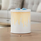 Scentsationals Modern Wax Melt Warmer, for Scented Wax Melts - Modern Roe - Contemporary Fragrance Warmer for Cubes and Tarts