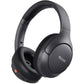 HT3 Hybrid Noise Cancelling Headphones, 90H Battery Life Over Ear Bluetooth 6.0 Foldable Headset, AI Voice Assistant - Titanium Black