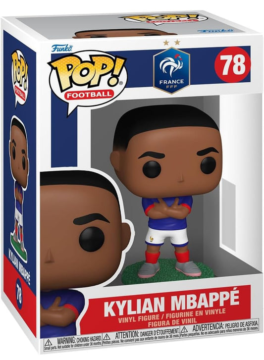 Funko Pop! Football: France - Kylian Mbappé - World Cup - Collectible Vinyl Figure