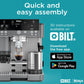 Ninja Luxe Cafe Premier Series, Espresso Machine, Drip Coffee, Rapid Cold Brew, Integrated Grinder, Hands-Free Frother