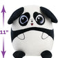 Flipeez Large Plush Jane, Panda, Ages 3 and up