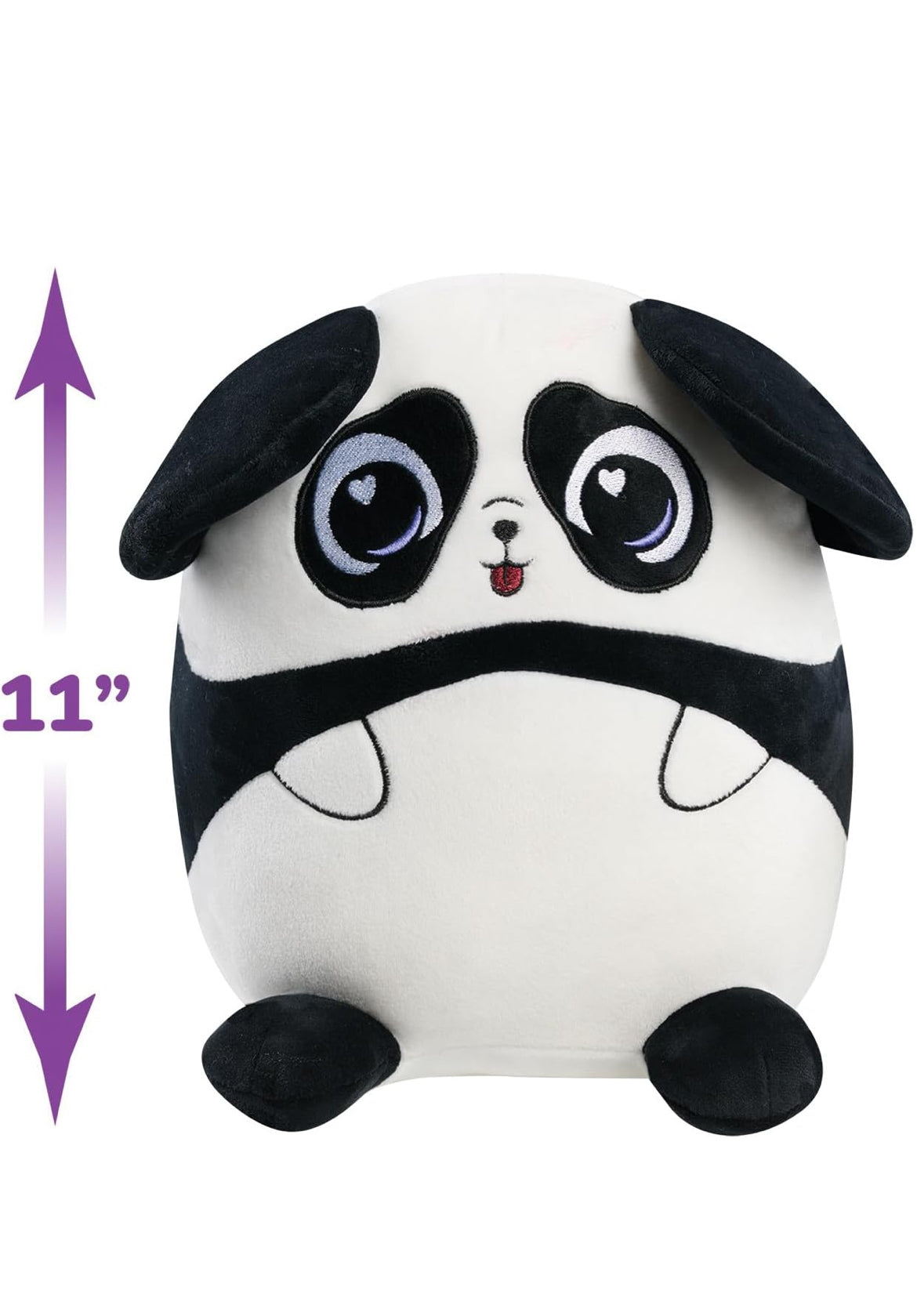 Flipeez Large Plush Jane, Panda, Ages 3 and up