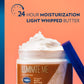 Vaseline Illuminate Me Shea Butter Whipped Body Butter for Melanin Rich Skin Provides 24 Hour Moisturization for Dry Skin 11 oz