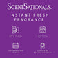 ScentSationals Magic Spell Fragrance Oil Plug In Air Freshener Refills 3-Pack - Works w/ Scentsationals Wall Plugs - Packaging May Vary