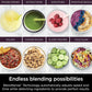 Ninja All-in-One Blender & Food Processor BlendSense Intelligence for Perfectly Smooth Results 1800 Watt - Black TB401