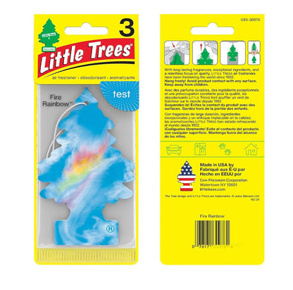 LITTLE TREES Kar Lugverfrisser Hangboom Langdurige Geur - Fire Rainbow (24)